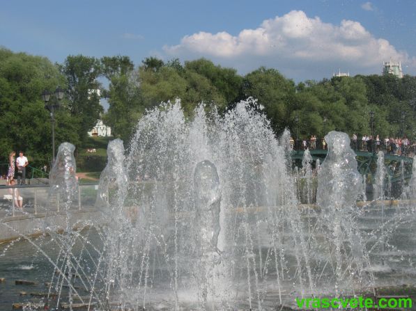 фонтан в Царицино